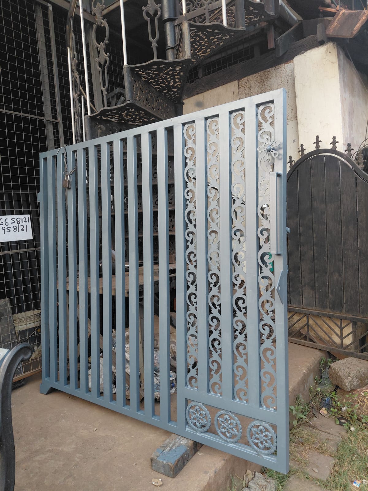 Gate Construction In Progress